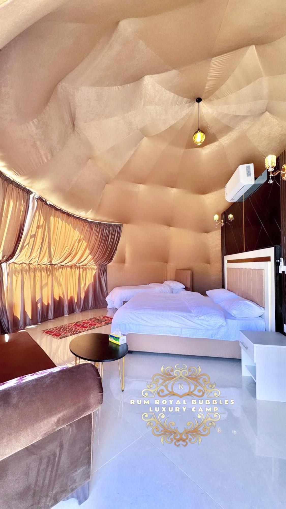 Rum Royal Bubbles Luxury Camp Apartment Wadi Rum Exterior photo