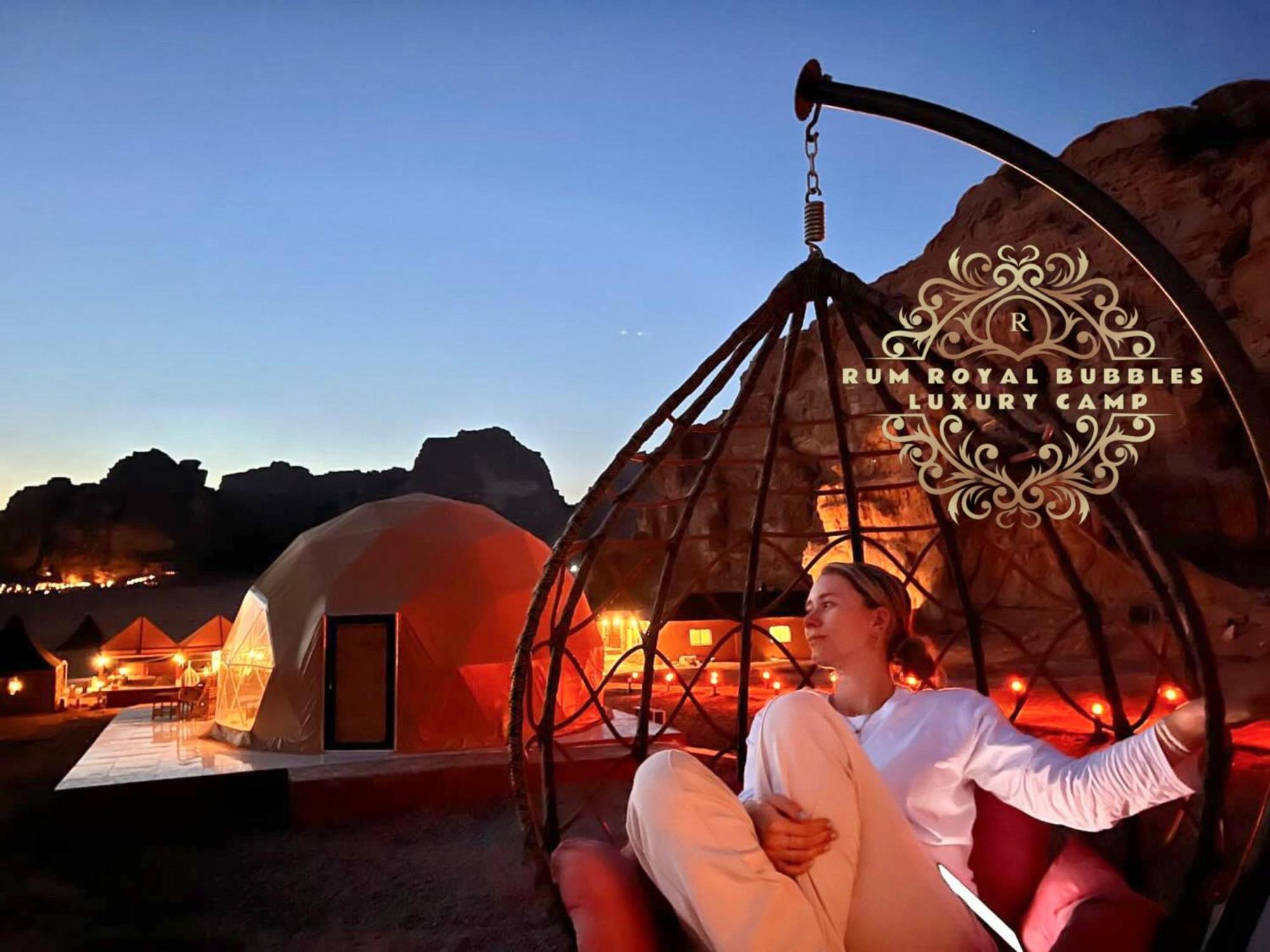 Rum Royal Bubbles Luxury Camp Apartment Wadi Rum Exterior photo