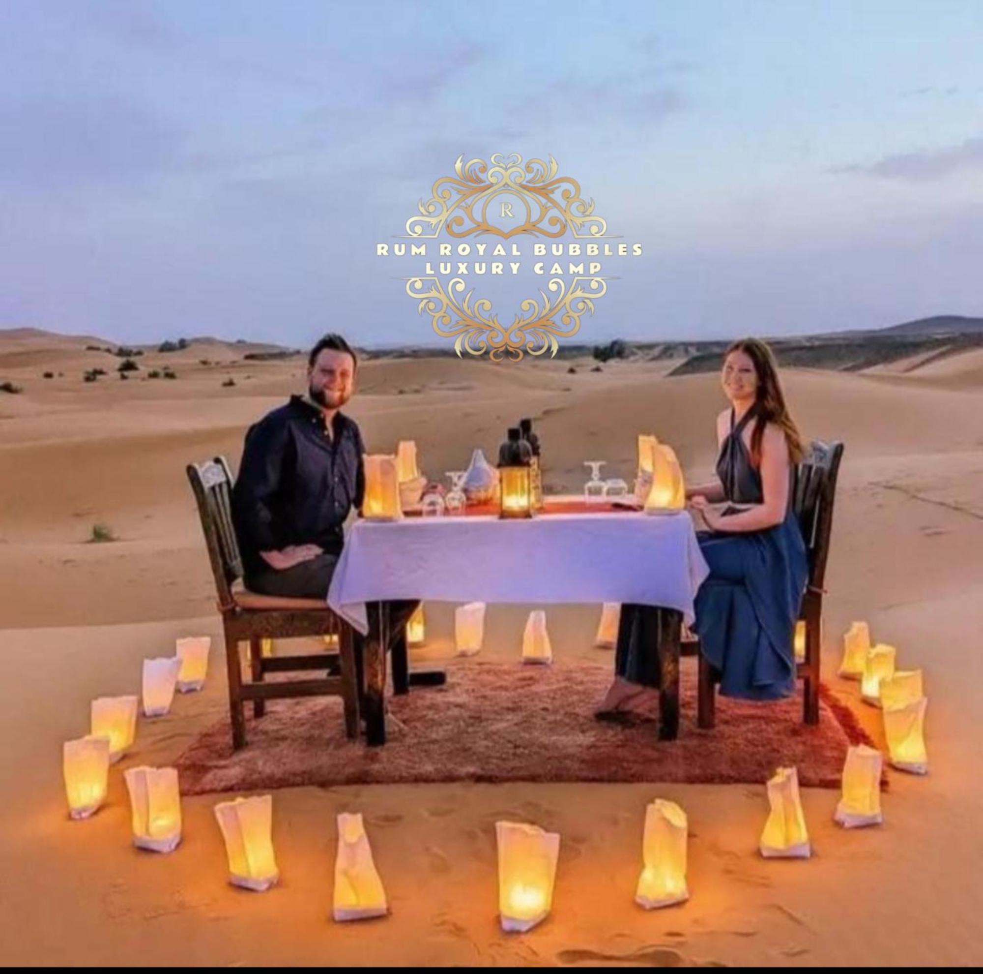 Rum Royal Bubbles Luxury Camp Apartment Wadi Rum Exterior photo